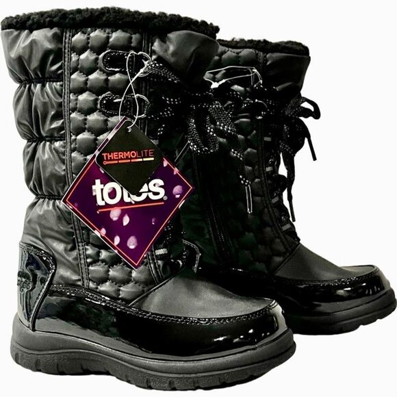 totes Other - Totes Thermolite Lace Up Winter/Rain Katey II Boots​​​